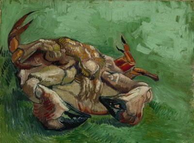 A Crab, Lying on His Back by Vincent van Gogh