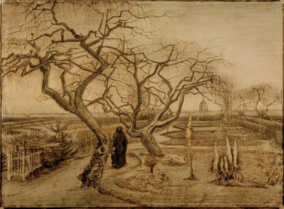 Garden in Winter by Vincent van Gogh