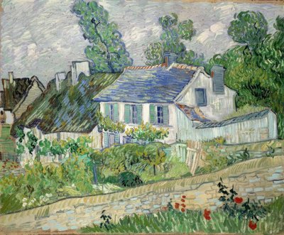 Houses in Auvers by Vincent van Gogh
