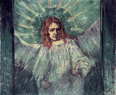 Head of an Angel, after Rembrandt, 1889 by Vincent van Gogh