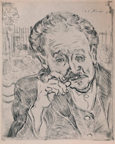 Portrait of Dr. Gachet by Vincent van Gogh