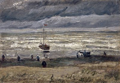 Sea at Scheveningen by Vincent van Gogh