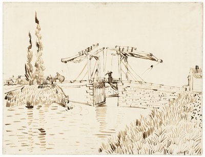 The Langlois Bridge by Vincent van Gogh