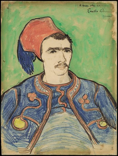 The Zouave by Vincent van Gogh