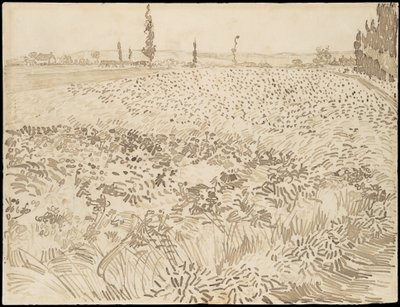 Wheat Field by Vincent van Gogh