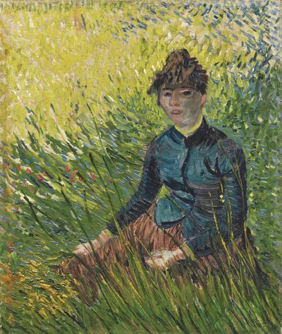 Woman in a Wheat Field by Vincent van Gogh