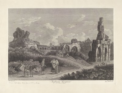 Amphitheater of Capua by Vincenzo Alloja