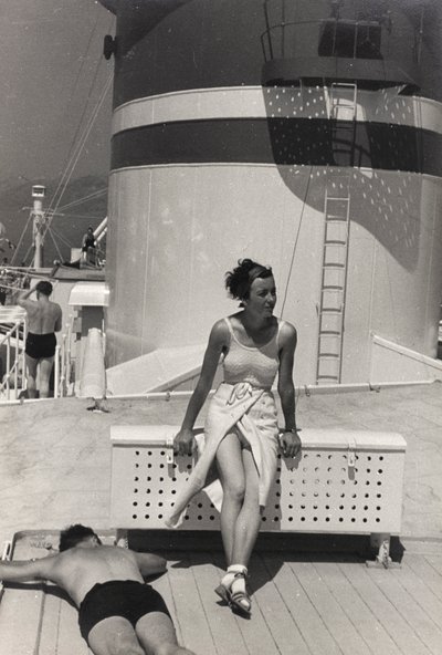 A Couple on the Cruise Ship 