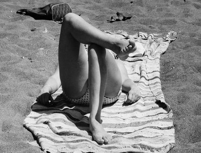Feminine Legs on a Beach, c.1960 by Vincenzo Balocchi