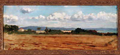 Landscape with Clouds in Castiglioncello by Vincenzo Cabianca