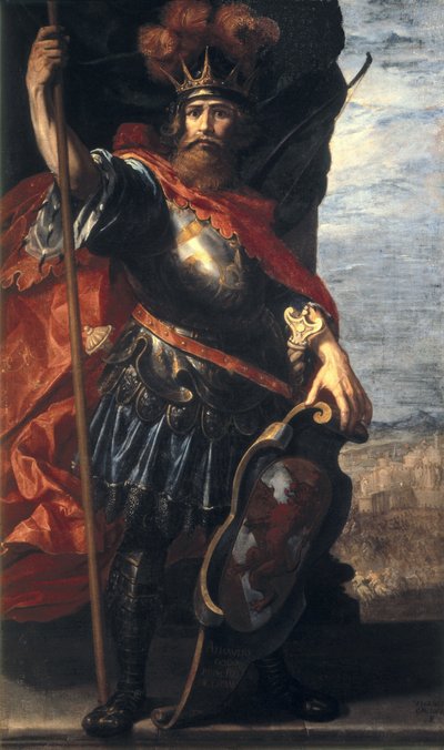 Portrait of Athaulf King of the Visigoths by Vincenzo Carducci