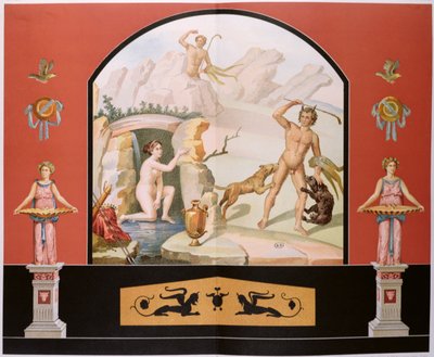 Actaeon Discovers the Goddess Diana at Her Bath by Vincenzo Loria