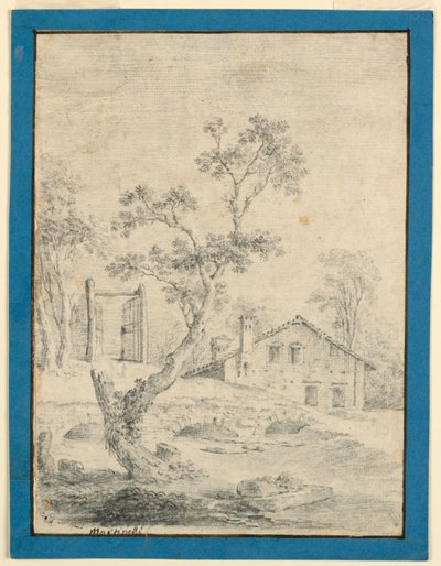 Landscape with Farm by Vincenzo Martinelli