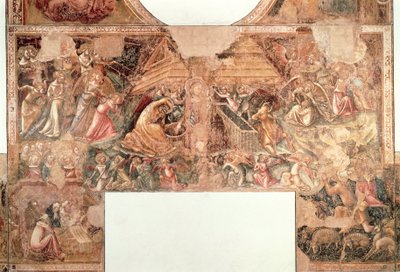 Nativity scene, Bologna, Vitale da Bologna by Vitale da Bologna