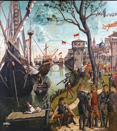 Arrival in Cologne by Vittore Carpaccio