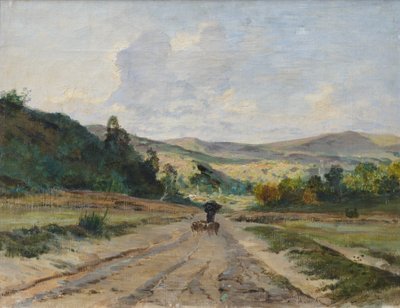 In Lozzolo, Return to Pasture by Vittorio Avondo