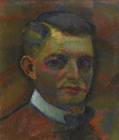 Self-Portrait by Daniel Vladimir Baranoff Rossine