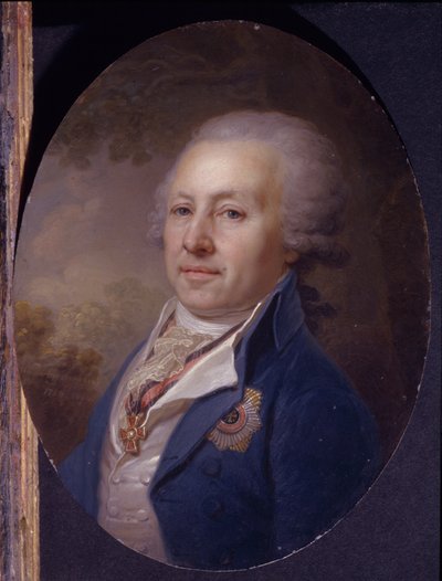Portrait of Baron Alexei Ivanovich Vasilyev by Vladimir Lukich Borovikovsky