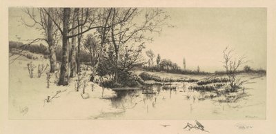 Robed in a Garment of Untrodden Snow by W.C. Bauer