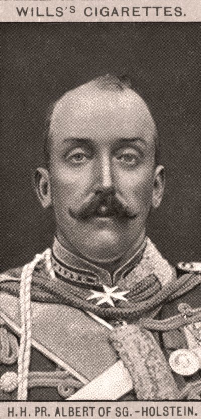 H.H. Prince Albert of Schleswig-Holstein, 1908 by WD and HO Wills
