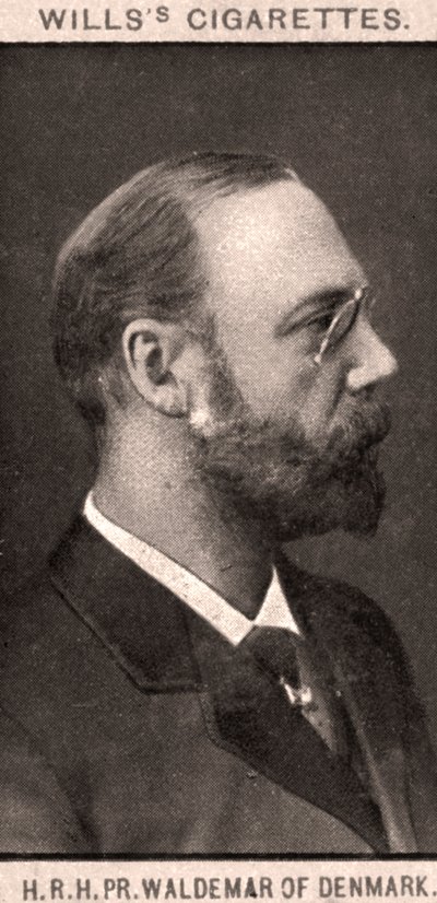 H.R.H, Prince Waldemar of Denmark, 1908 by WD and HO Wills