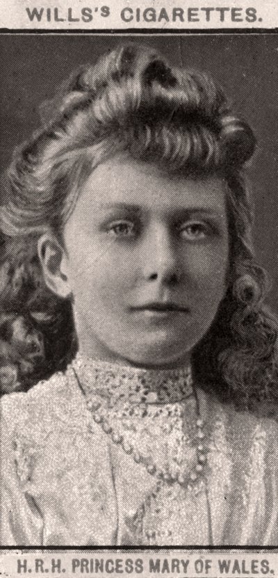 H.R.H Princess Mary of Wales, 1908 by WD and HO Wills