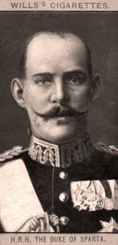 H.R.H The Duke of Sparta by WD and HO Wills