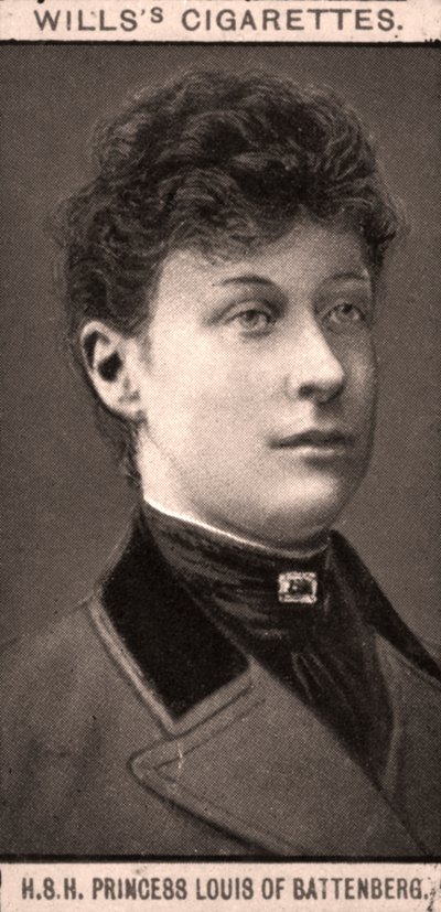 H.S.H Princess Louis of Battenberg, 1908 by WD and HO Wills