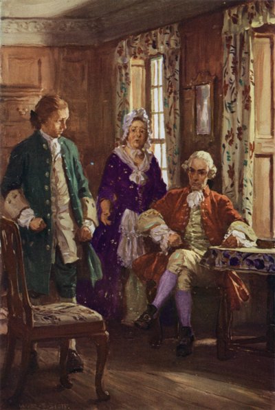 Blifil accused by Allworthy by W.R.S. (after) Stott