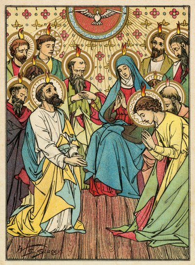 The Descent of the Holy Ghost by W.S. Stacey