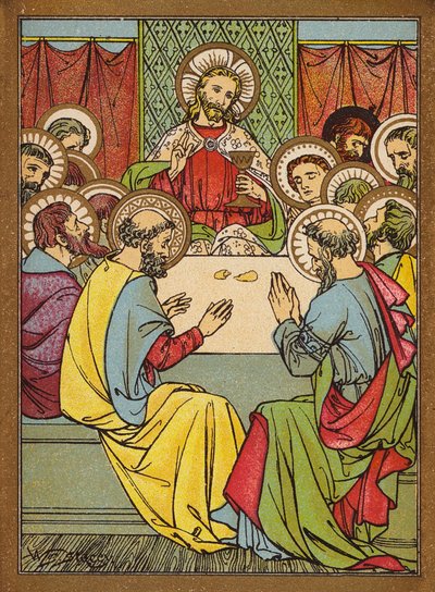 The Paschal Supper by W.S. Stacey