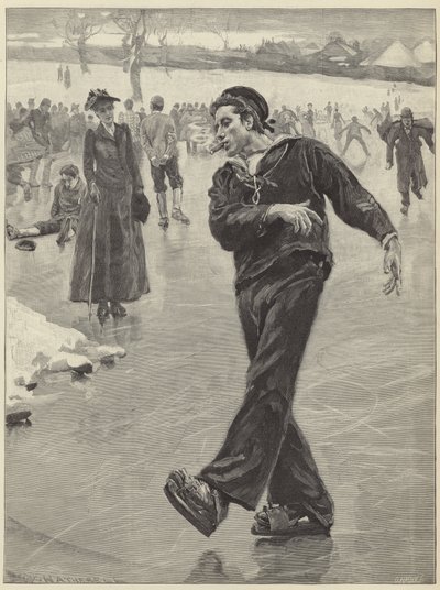Naval Manoeuvres by W. Hatherell