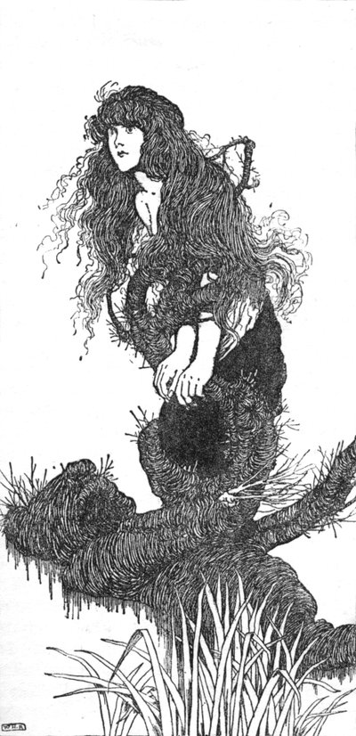 It Was He Who Pulled Her Down by William Heath Robinson