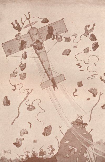 More Crime in the Air by William Heath Robinson