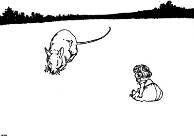 Thou Poor Little Thing! Said the Field-Mouse, c1930 by William Heath Robinson