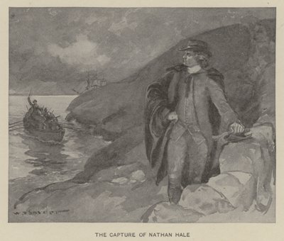 The capture of Nathan Hale by W. P. Snyder