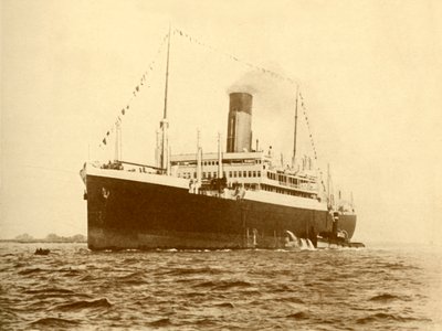 The Minnewaska Atlantic Transport Line, 21,716 Tons, c1930 by W. T Munns