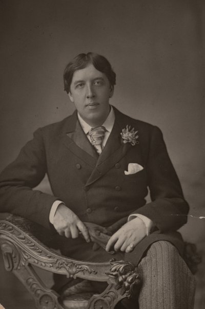 Portrait of Oscar Wilde by W. and D. Downey