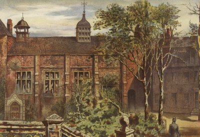 Staple Inn, First Court by Waldo Sargeant