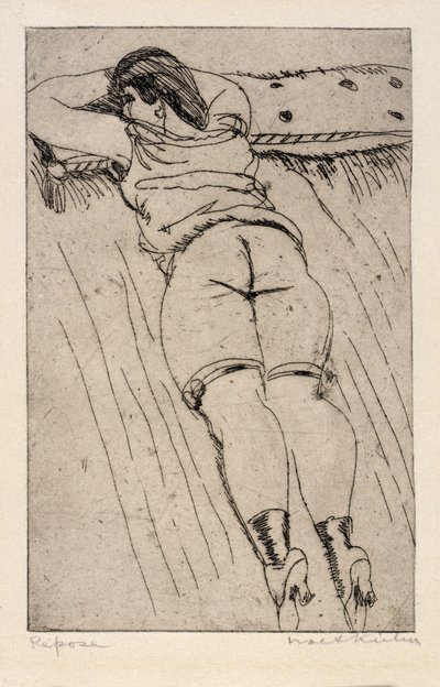 Repose by Walt Kuhn