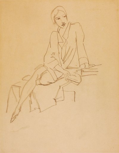 Robed Model by Walt Kuhn