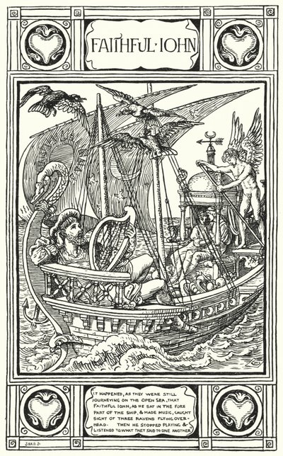 Faithful John by Walter (after) Crane