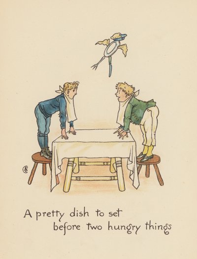 Illustration for Legends for Lionel by Walter Crane by Walter (after) Crane