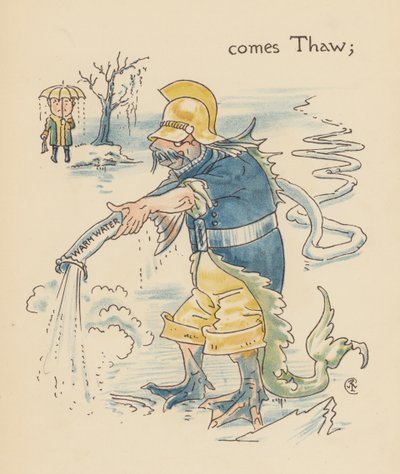 Illustration for Legends for Lionel by Walter Crane by Walter (after) Crane