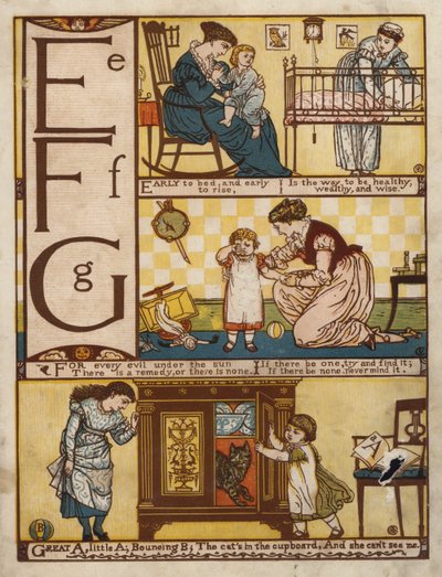 Alphabet by Walter Crane