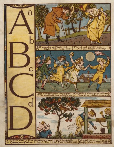 Alphabet by Walter Crane