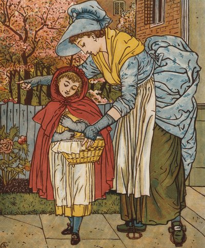 Red Riding Hood by Walter Crane
