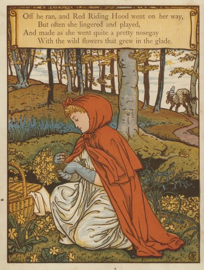 Red Riding Hood by Walter Crane