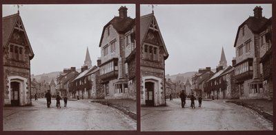 Fore Street, Beer, East Devon, Devon, 1913 by Walter Edward Zehetmayr