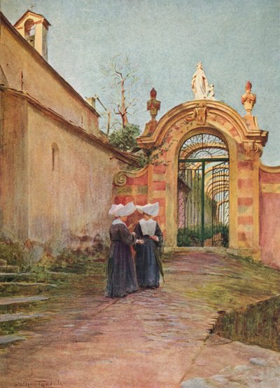 Entrance to the Villa Centurione, S. Margherita Ligure, c. 1910, 1912 by Walter Frederick Roofe Tyndale